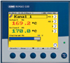 Panel instruments for dynamic oxygen measuring and combustion temperature for Accurate Fuel-Air Rati